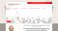 Desktop Screenshot of bridging4success.com